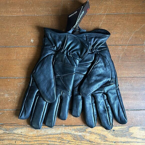 NWT Men’s Vintage KMart L/XL 3M 40 Gram Genuine Leather Gloves. - Picture 6 of 6